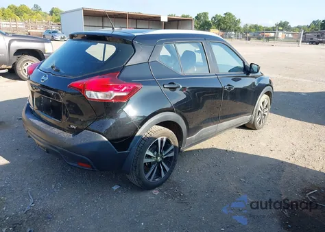 2018 Nissan Kicks Sv from USA, damaged, VIN 3N1CP5CU2JL528358